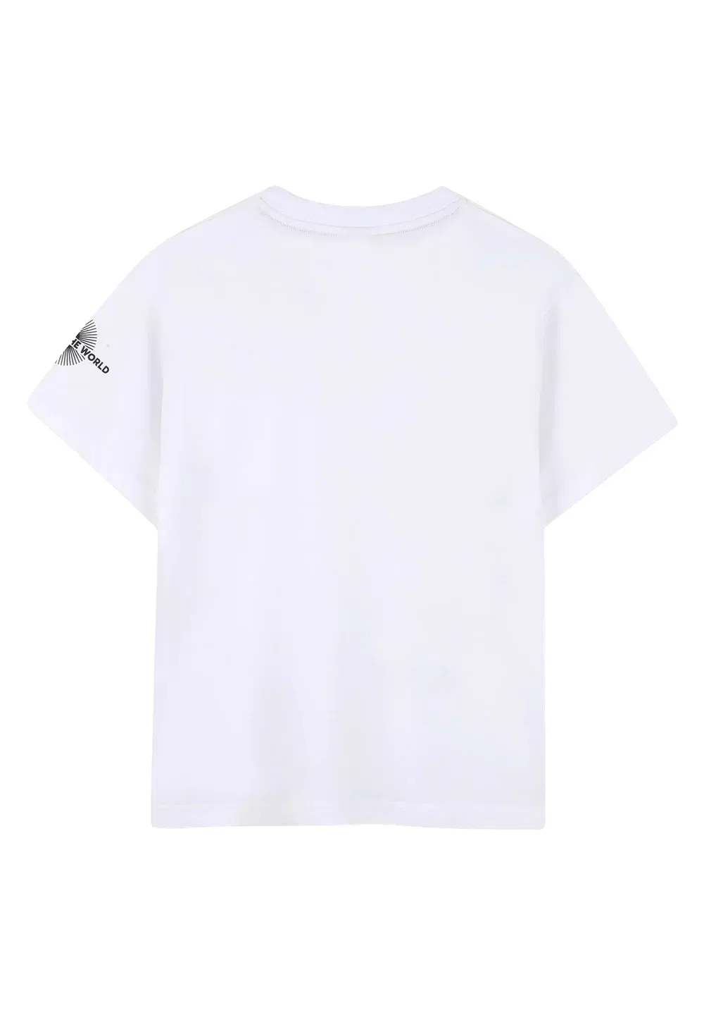Футболка с принтом Boss Kidswear, Bianco — фото 2