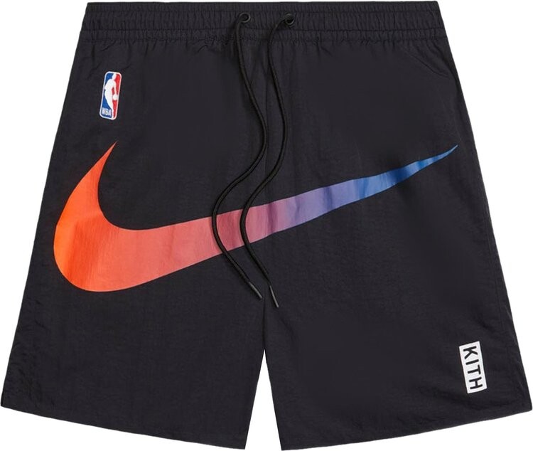 

Шорты Kith & Nike For New York Knicks Short 'Black', черный