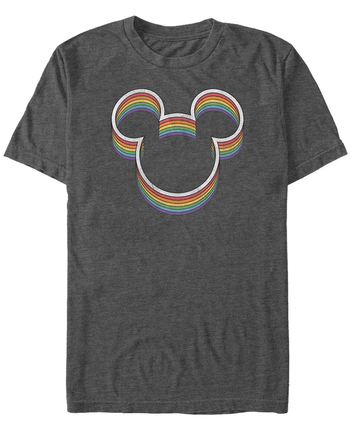 

Мужская футболка с коротким рукавом rainbow ears Fifth Sun, темно-серый