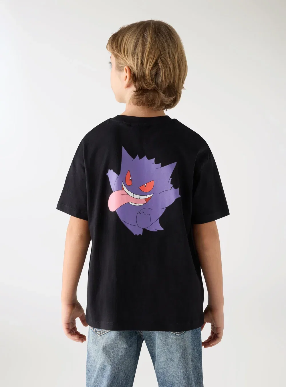 Con Stampa Pokémon - футболка с принтом Terranova, Nero — фото 2