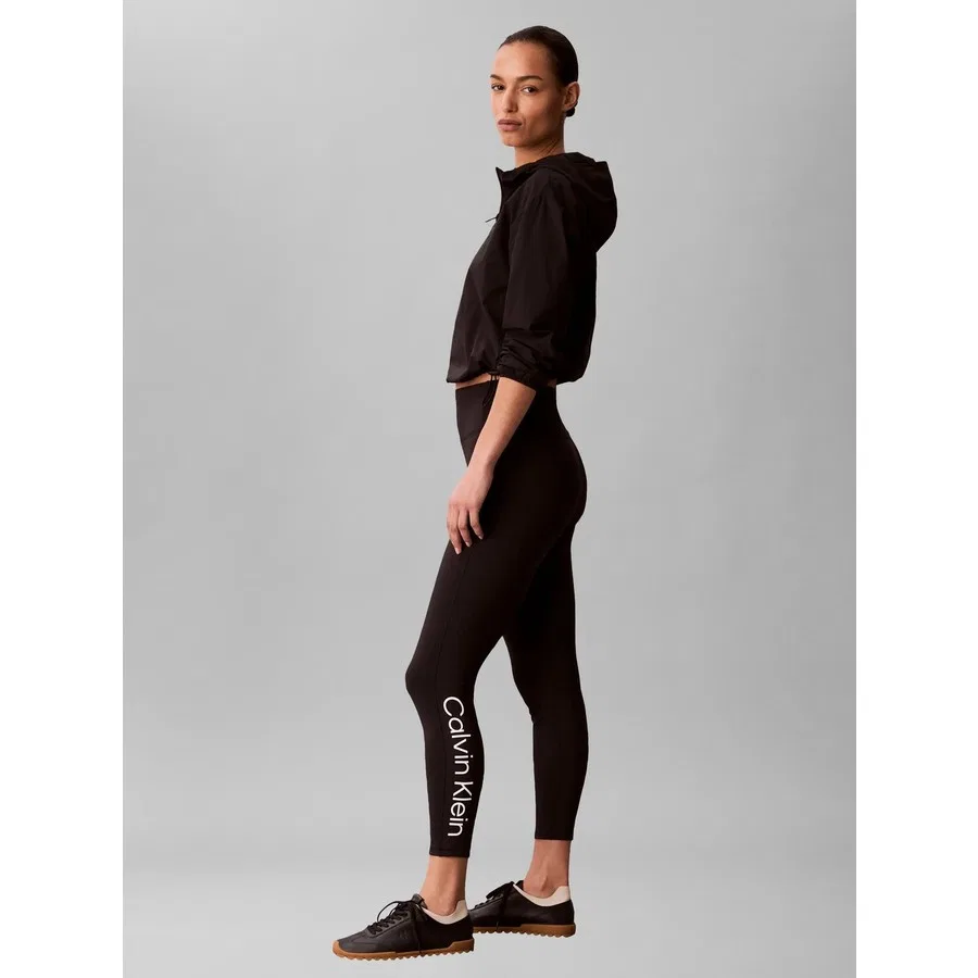 Леггинсы спортивные 7/8 с длиной до щиколотки Calvin Klein Icon Sport, Черный