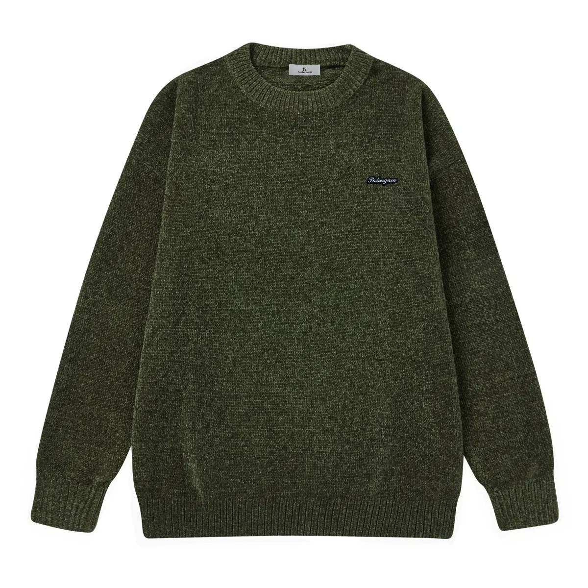Детский свитер с круглым вырезом Unisex Crew Neck Moderate PAL ONGACO, Green