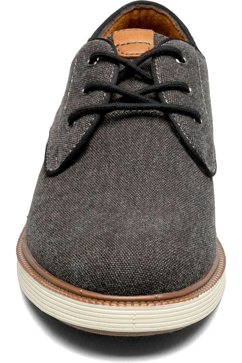 Туфли оксфорды детские на плоской подошве Highland Florsheim, черный — фото 4
