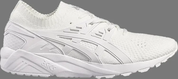 

Кроссовки gel kayano trainer knit 'triple white' Asics, белый