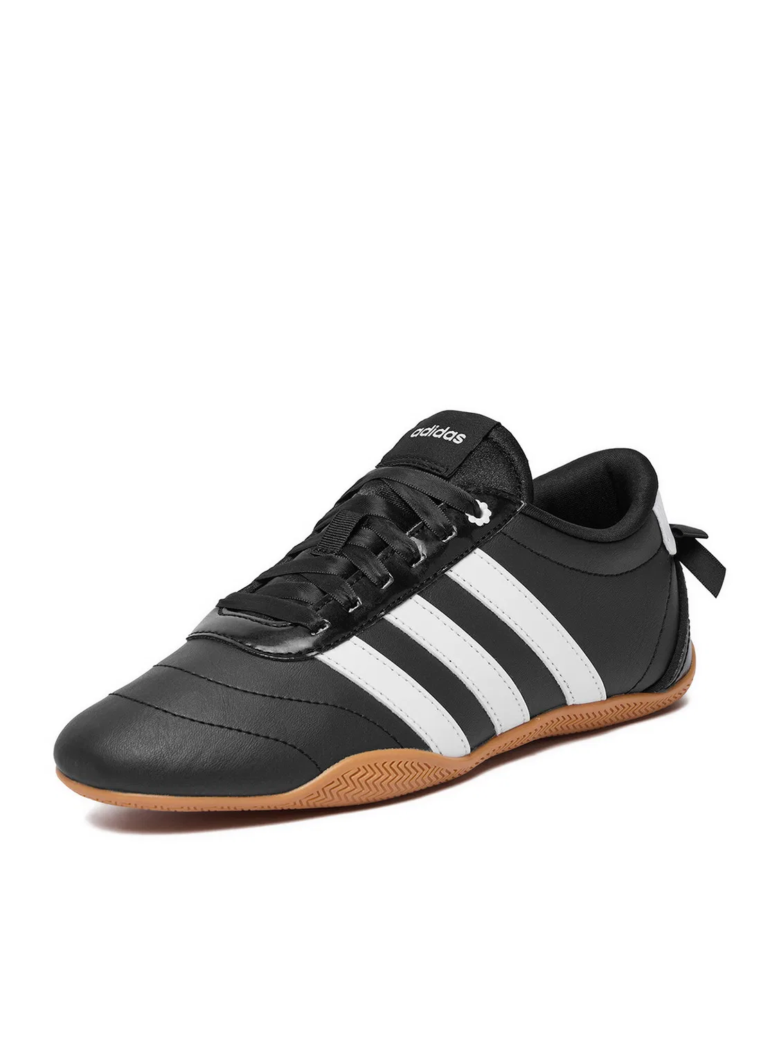 Кроссовки для девочки COURT GIRLS Adidas, черный — фото 2