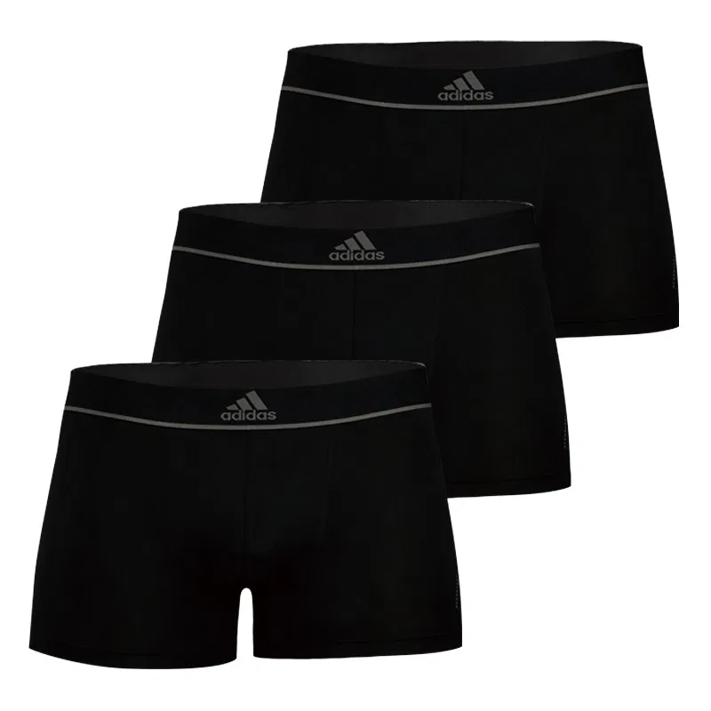Мужские трусы-боксеры Adidas, Dark Gray/Light Gray/Black — фото 3