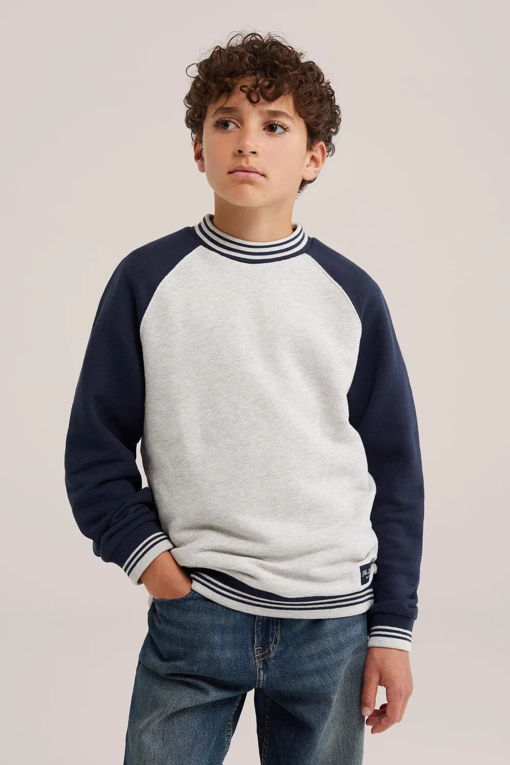 Толстовка We Fashion, Navy Blue — фото 2