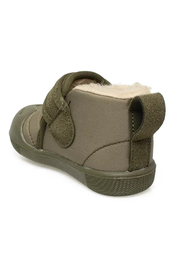 Детская обувь для мальчиков с липучкой Vicco, Khaki — фото 4