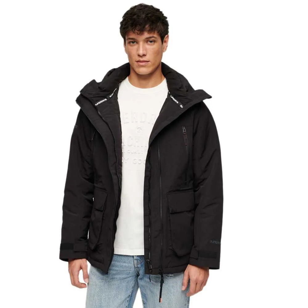 

Куртка Superdry Ultimate Embroidered, черный