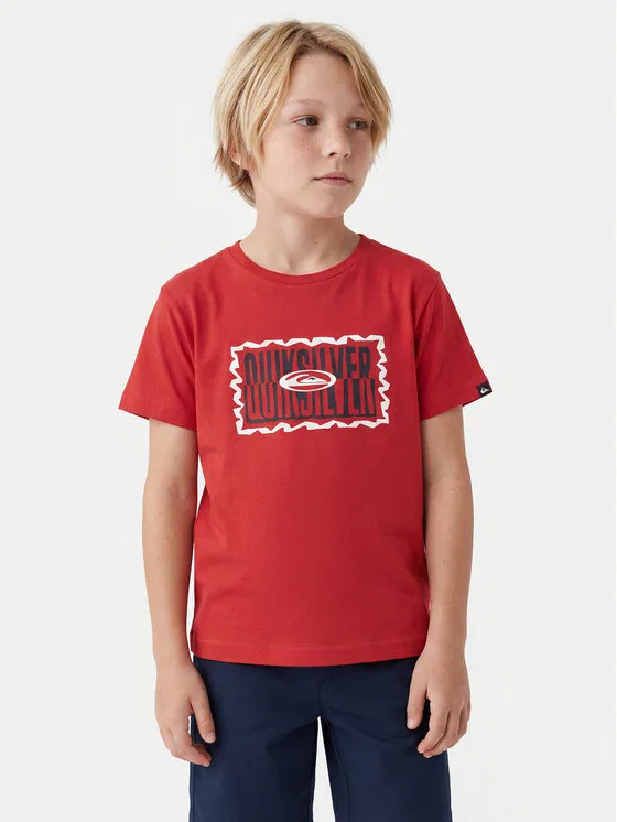 Футболка regular fit Ev Gotam Foam Quiksilver, красный