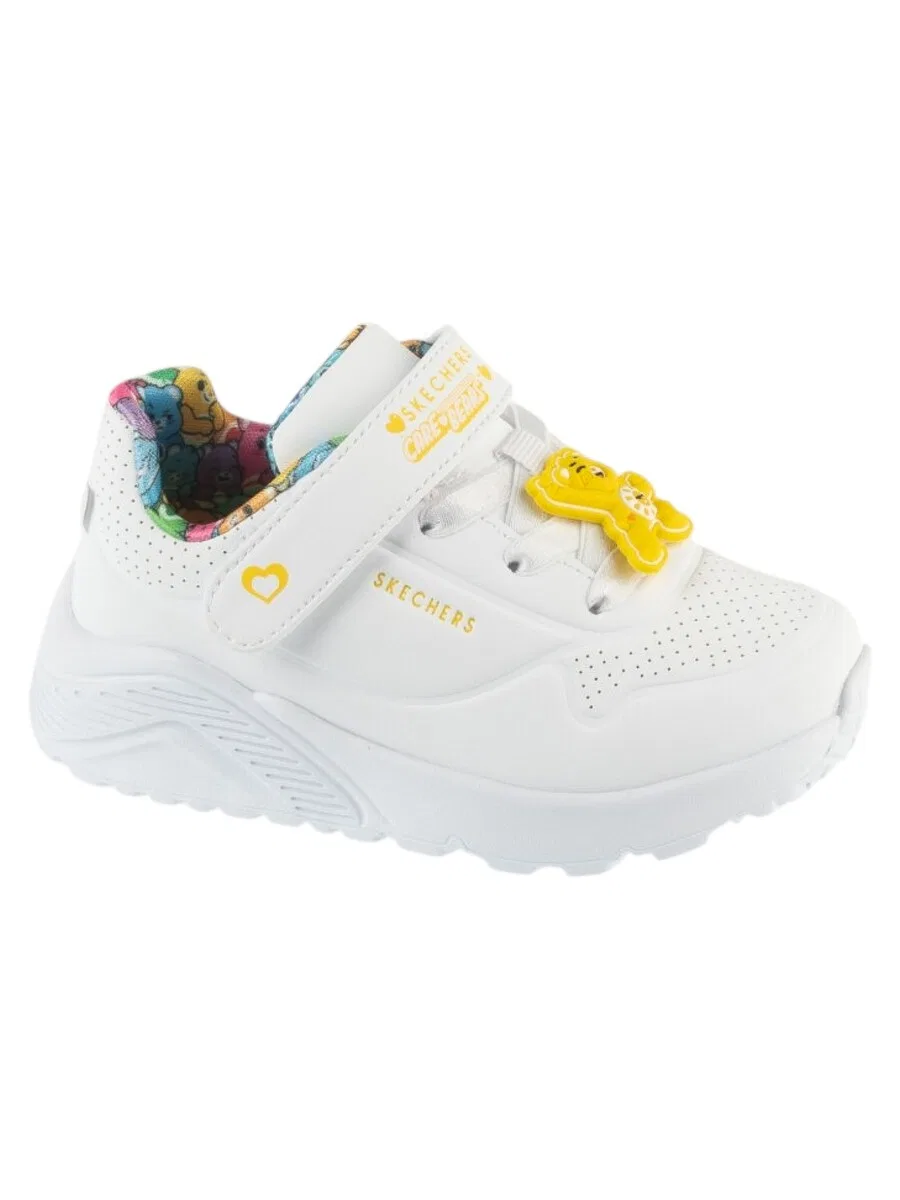 Кроссовки SKECHERS 'Skechers Uno Lite - Bear Spirit' белого цвета