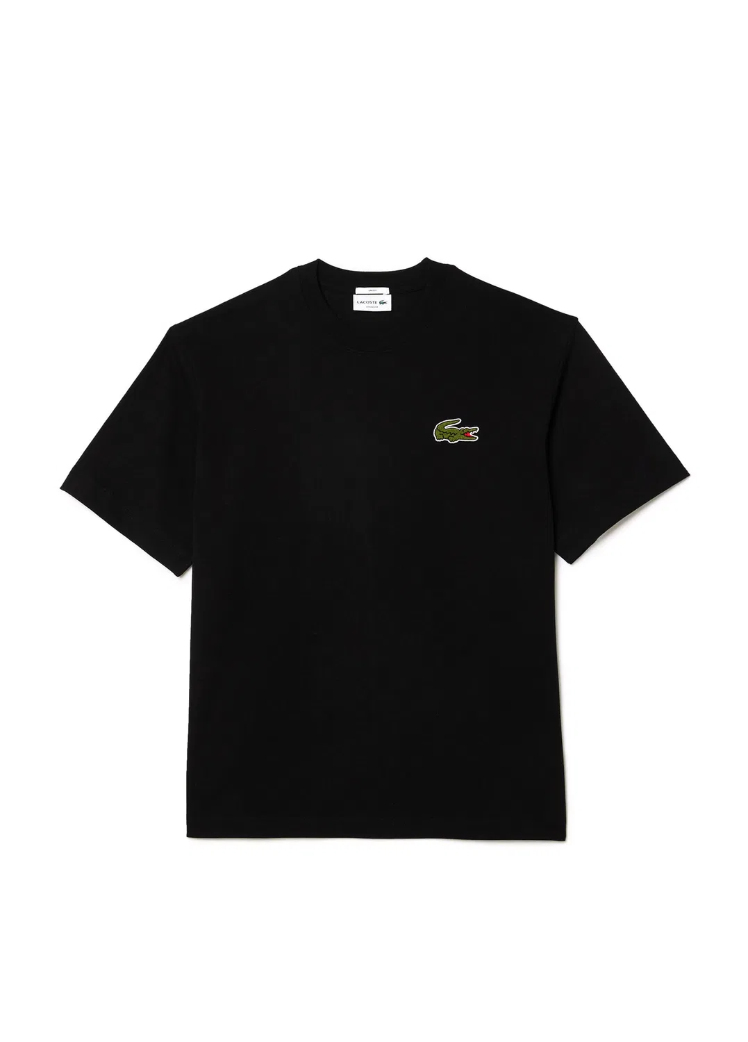 Футболка Lacoste Loose Fit, черная