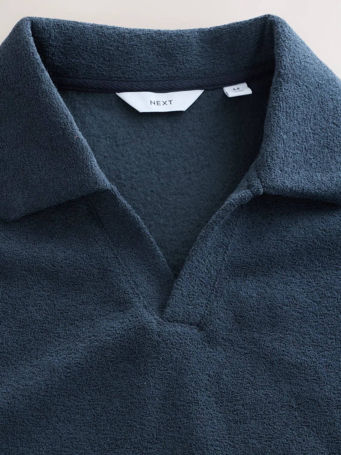 Пижама из махры с трофейным воротником Next, цвета Navy Blue — фото 4