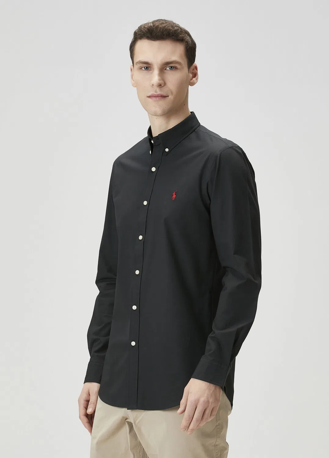 Рубашка Polo Ralph Lauren, Siyah — фото 3