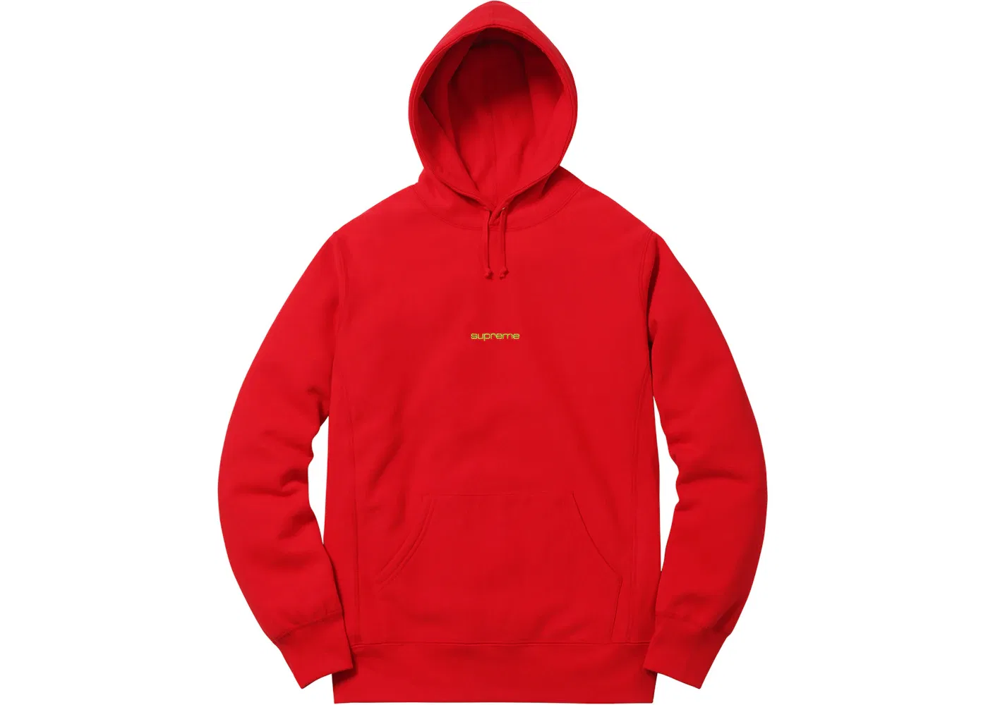 Мужской худи с логотипом Supreme, Red