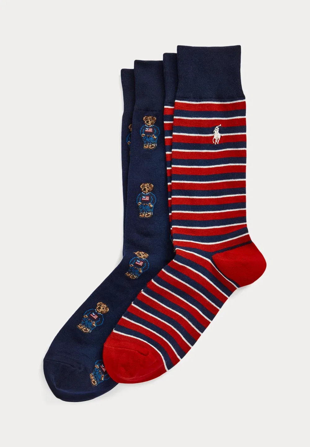Носки-Брюки Polo Bear, 2 шт. в упаковке - носки Polo Ralph Lauren, Navy