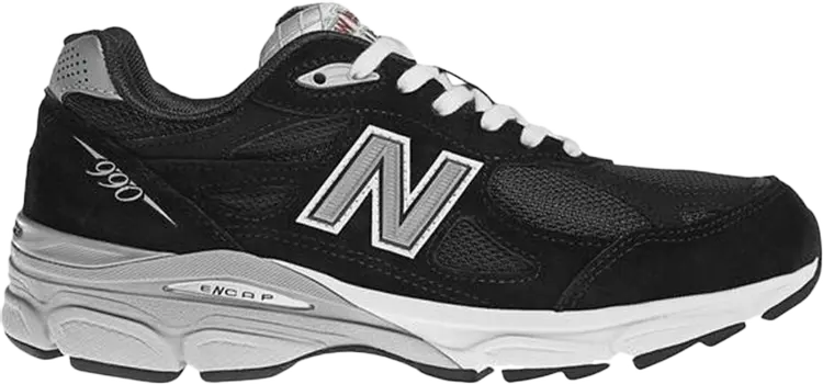 

Лимитированные кроссовки New Balance Wmns 990v3 Made In USA 'Black White', черный