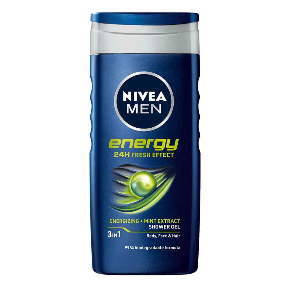 Гель для душа Energy, NIVEA, 250 мл, Mint