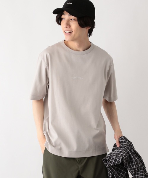 

GLOBAL WORK Футболка с принтом Rich Clean, короткий рукав, светло-бежевый