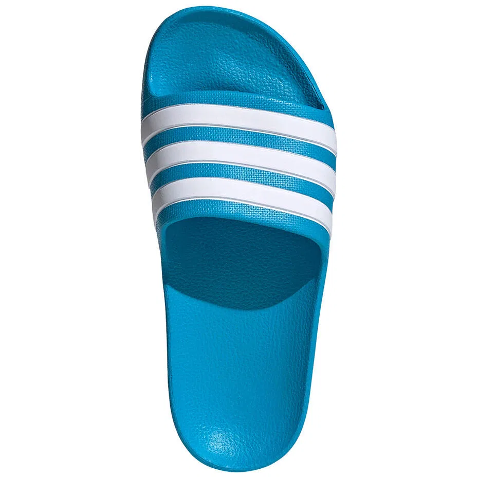 Детские шлепанцы с одним ремешком Adidas Adilette K, Blau — фото 3