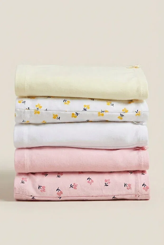 Детский комплект боксеров для девочек Pack of 5 girls' boxers multi-colored Katia&Bony, Multicolored — фото 3