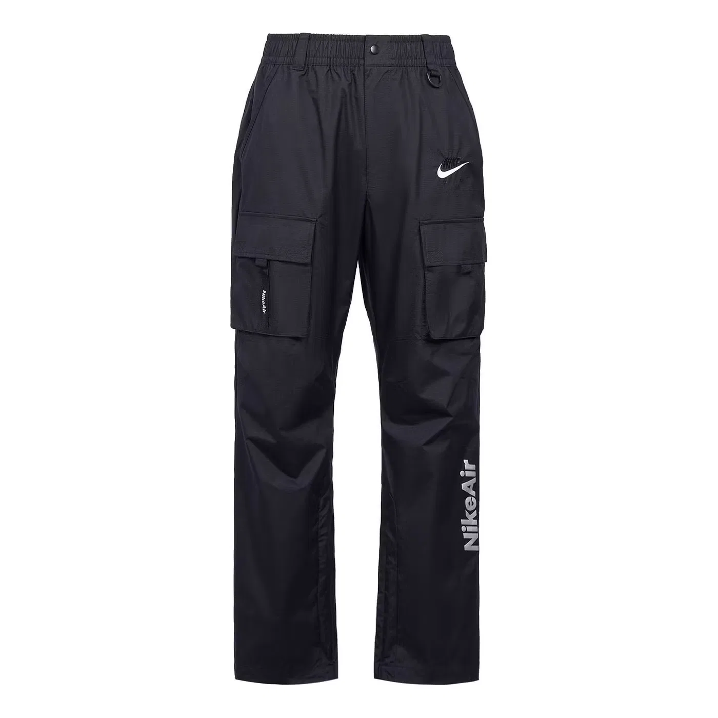 Брюки с логотипом и множеством карманов Air Nike, черный