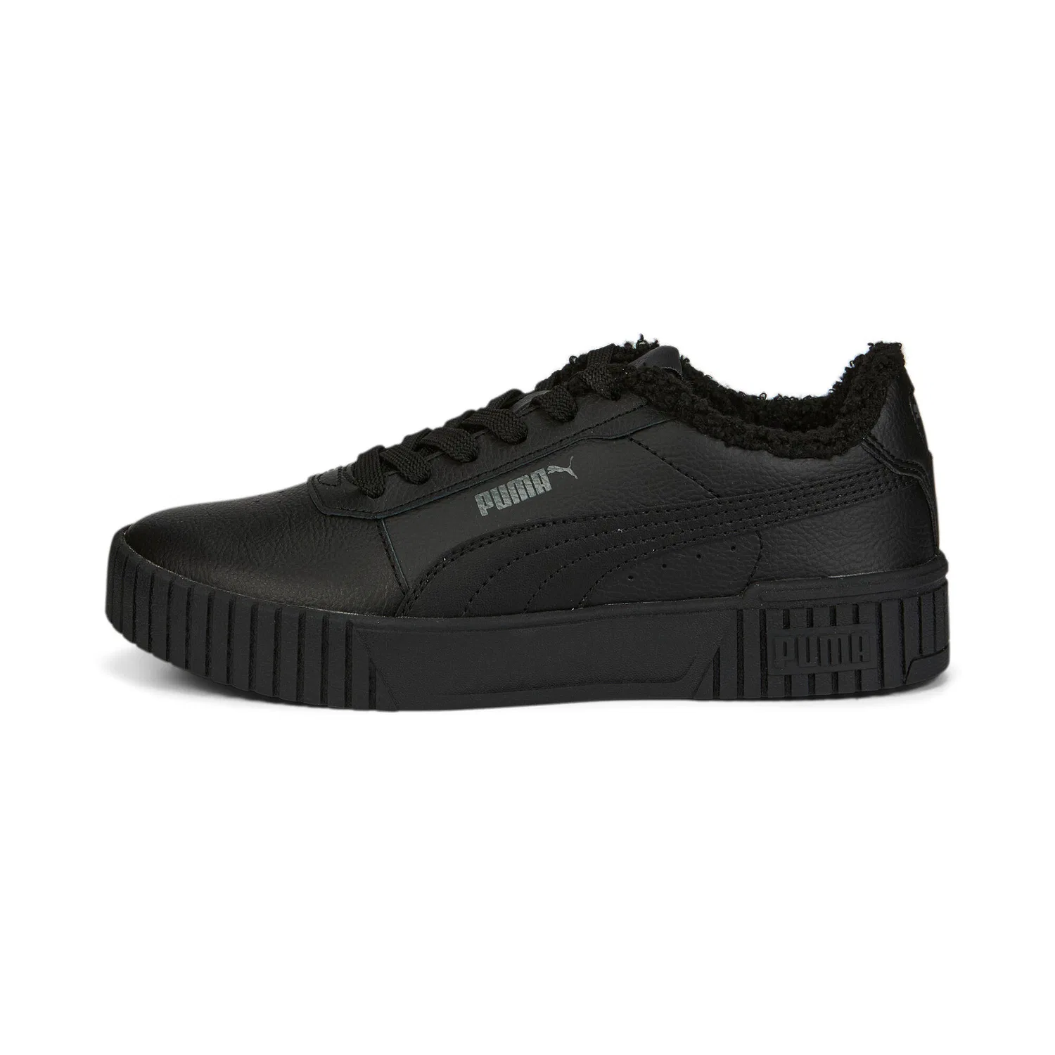 Детские утепленные кроссовки Puma Carina 2.0 WTR JR, Schwarz — фото 2