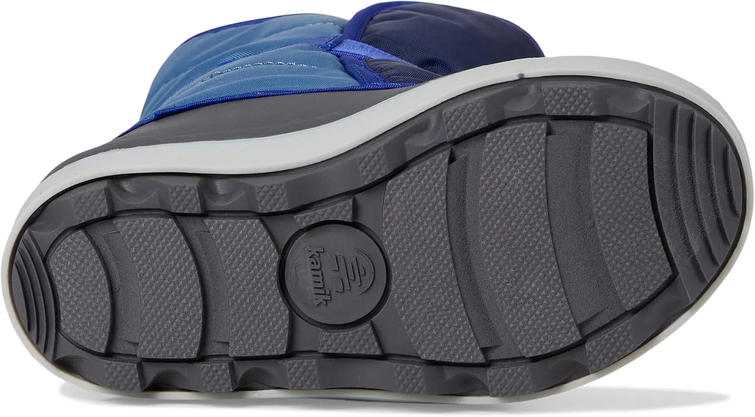 Детские зимние ботинки для мальчиков Snowbug7 Kamik, Navy/Blue — фото 4