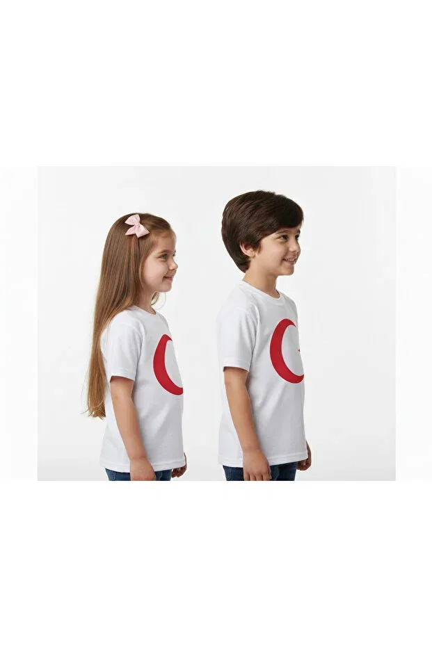 Детская футболка хлопковая Ayyildiz Printed Cotton Anti-Sweat Children's T-Shirt Cubbux, White — фото 2