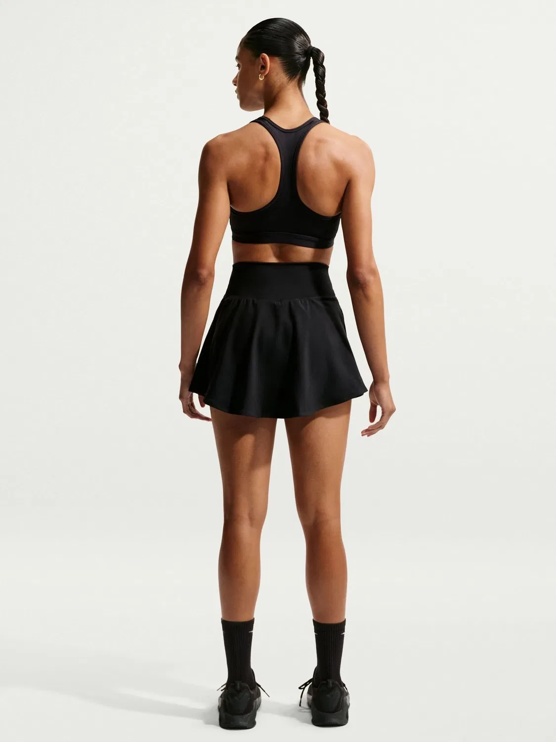 Юбка для тенниса и падел Nike One Dri-FIT, черный — фото 2