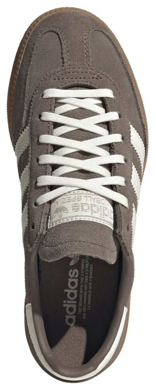 Кроссовки для девочек Handball Spezial Adidas, цвет Earth Strata/Off White/Gum — фото 4
