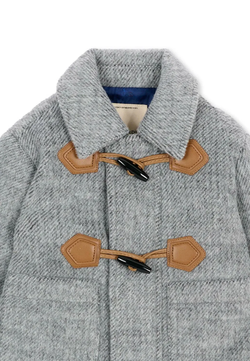 Cappotto classico - классическое пальто Tru Trussardi Junior, Grey — фото 3