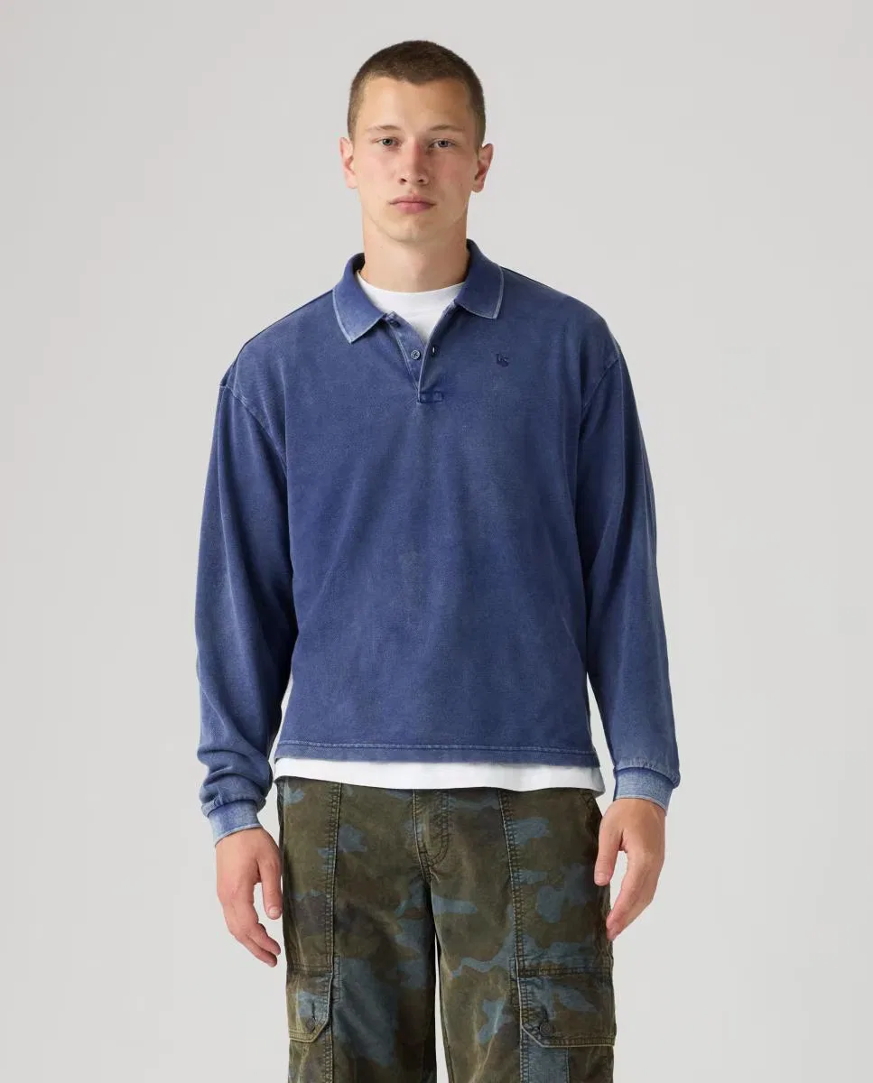 Рубашка с длинным рукавом, Polo, Levi's, синий