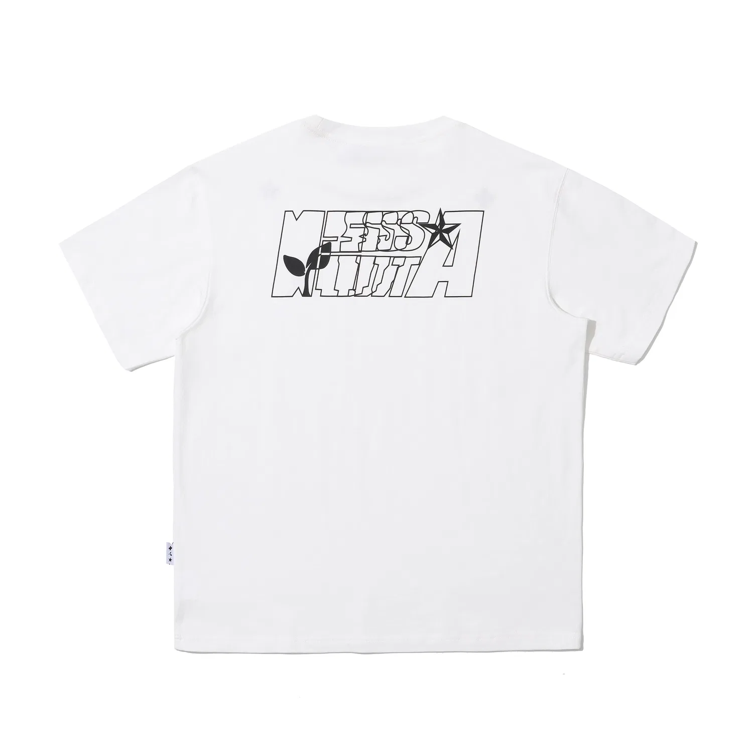 Детская футболка с круглым вырезом X STA NSTNEW START, White Heather Gray — фото 3