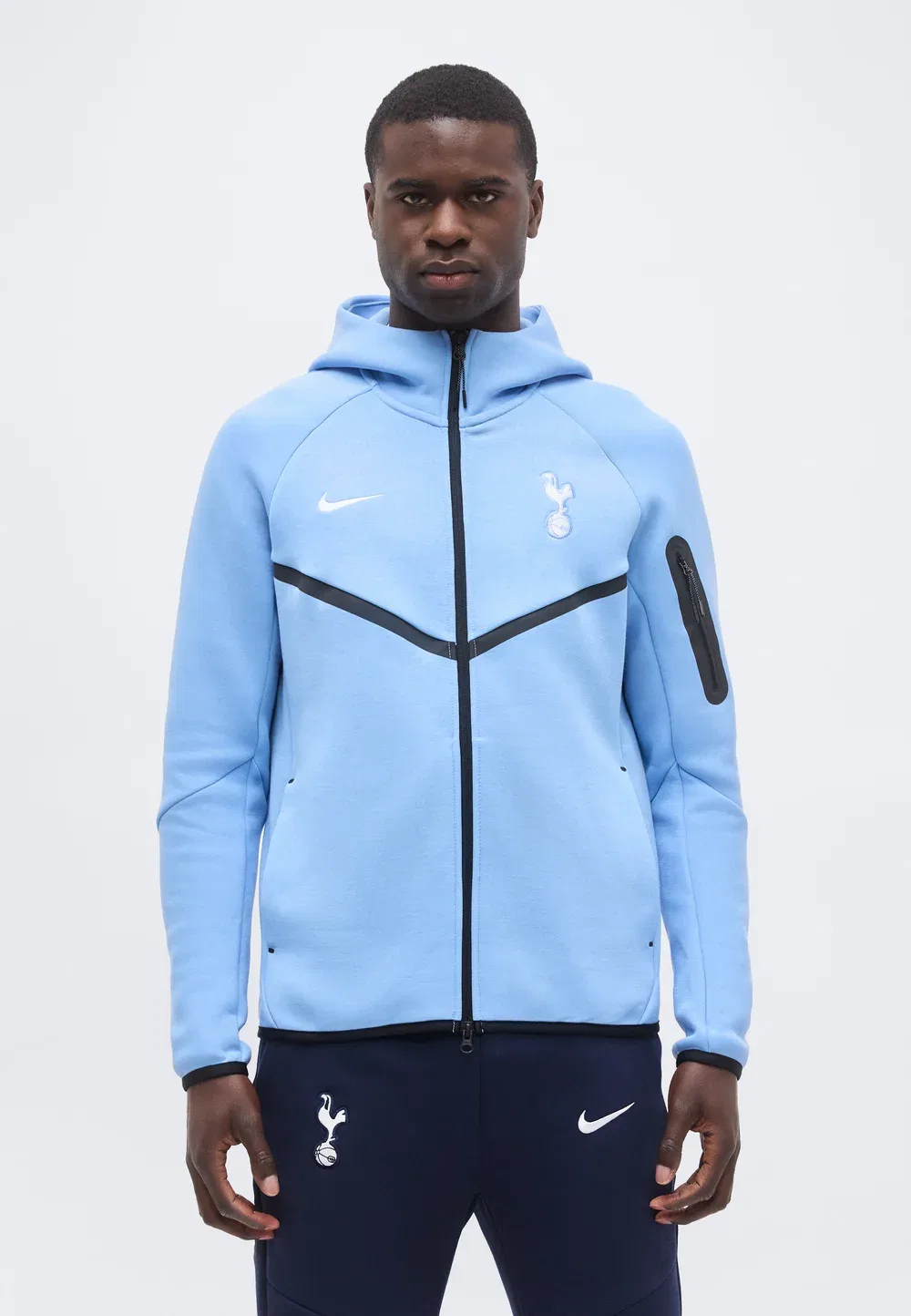 Худи THFC - клубная одежда Nike Performance, Light Blue/White
