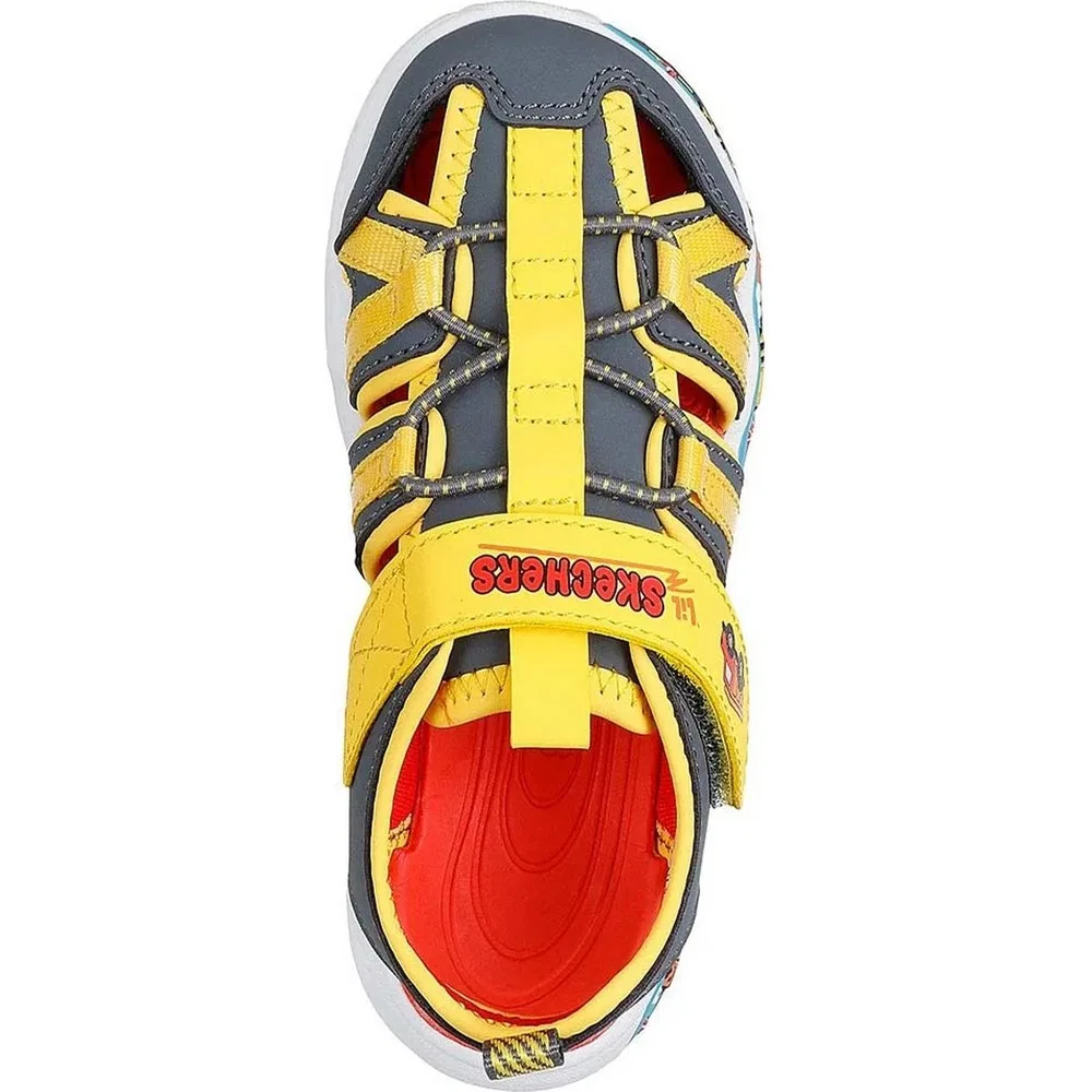 Детские сандалии для мальчиков с перфорацией Play Scene Splash Skechers — фото 3