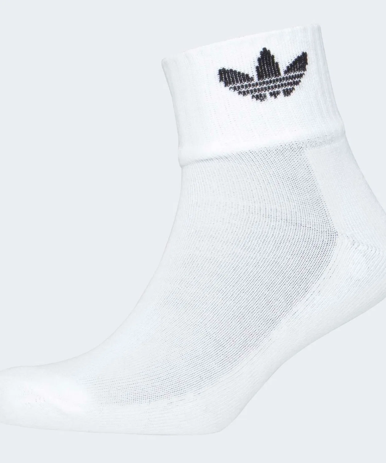 Мужские носки с логотипом, 3 пары Adidas Originals, White/Black — фото 2