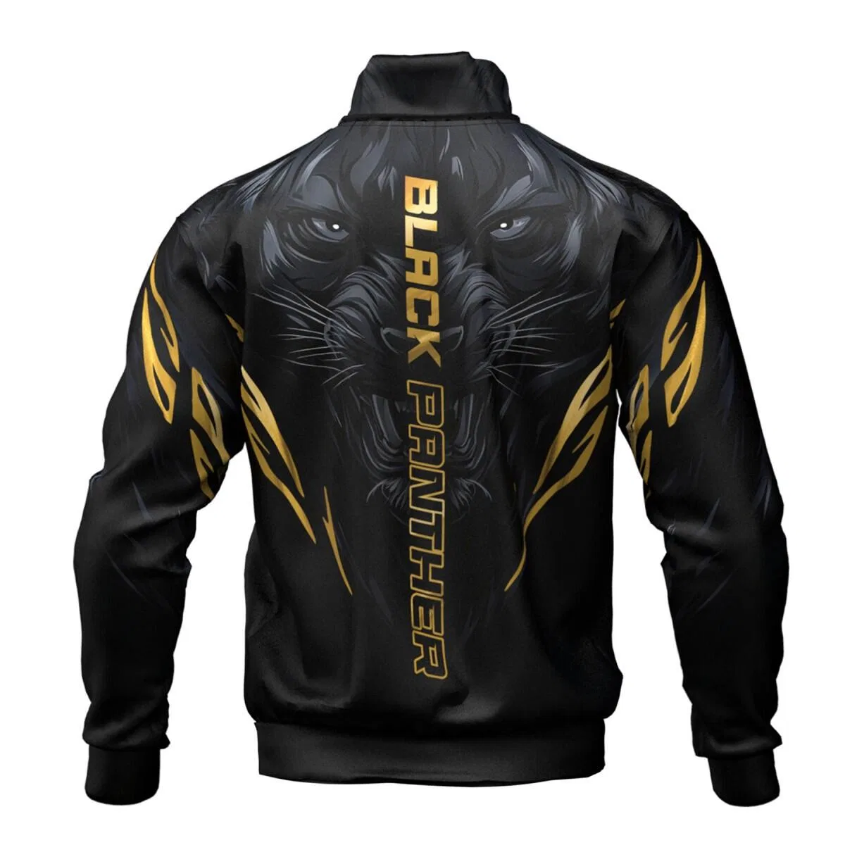 Детское спортивное худи с капюшоном BLACK PANTHER Extreme Hobby, Черный — фото 3