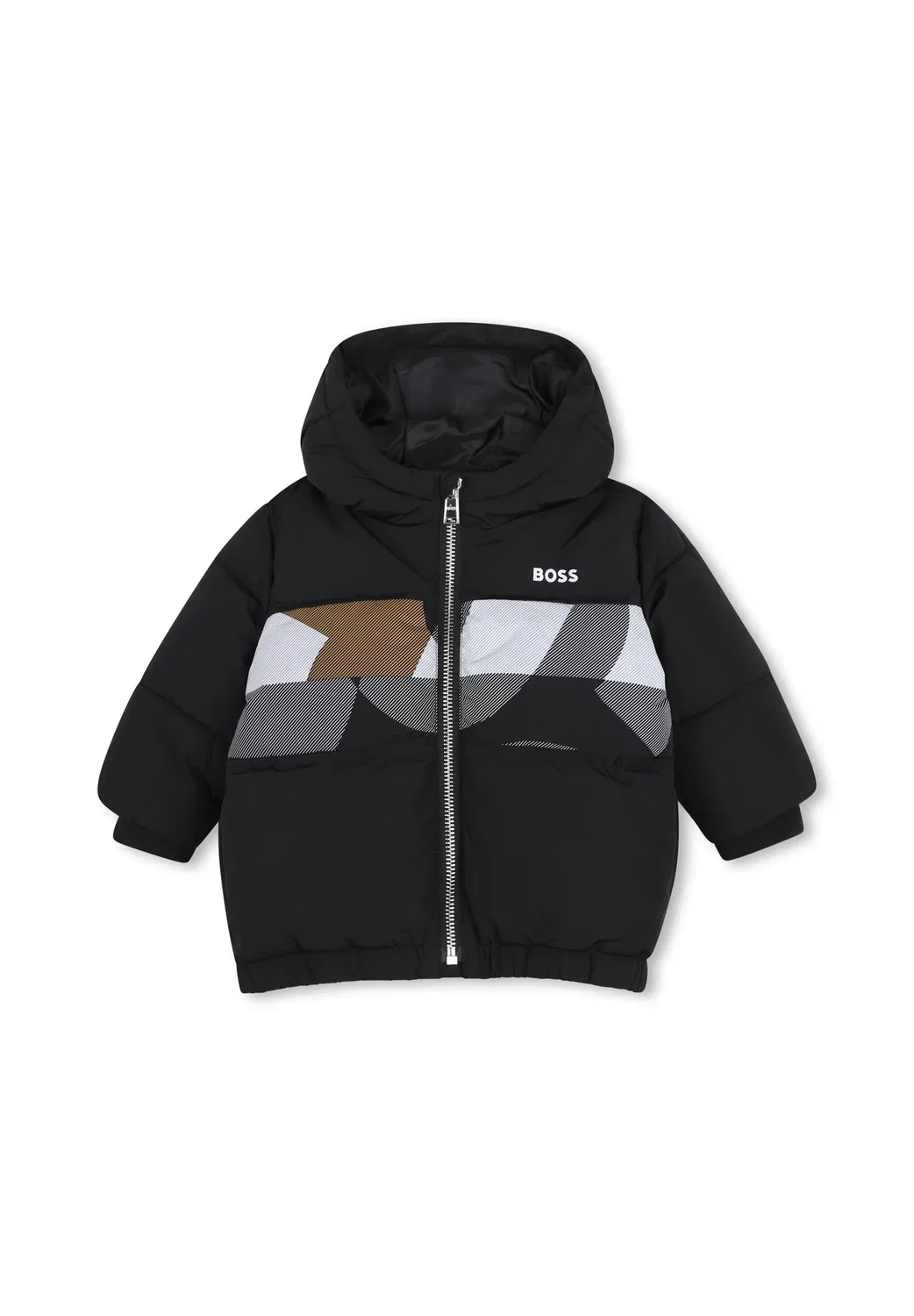 Пуховая куртка для малышей и младенцев - зимняя куртка Boss Kidswear, Black