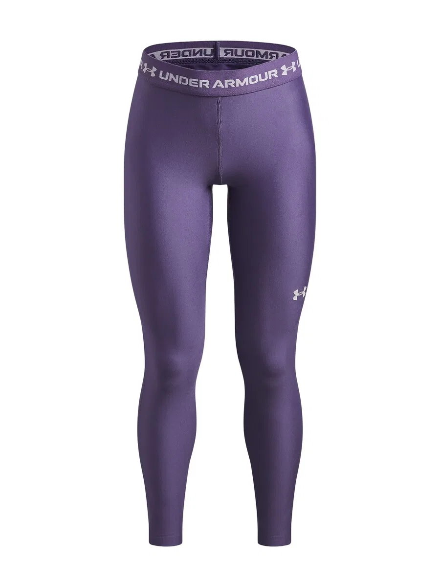 Узкие спортивные брюки UNDER ARMOUR фиолетового цвета