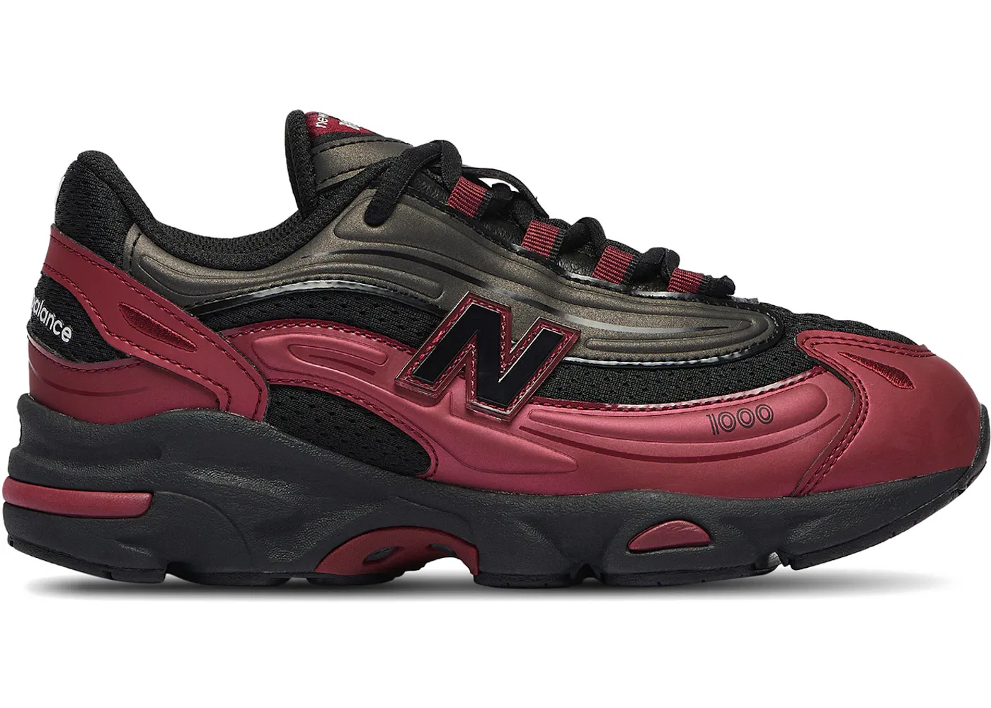 Детские кроссовки lifestyle New Balance 1000, Black/Burgundy