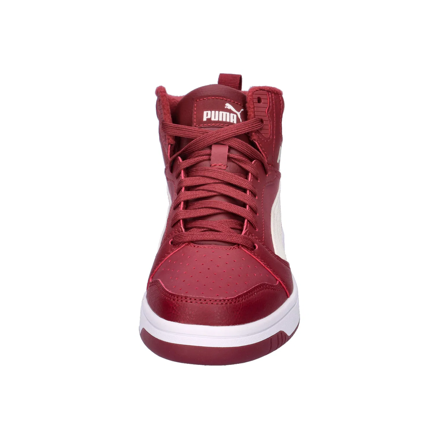 Детские кроссовки с высоким верхом Rebound V6 Mid WTR Jr Puma, Rot — фото 3