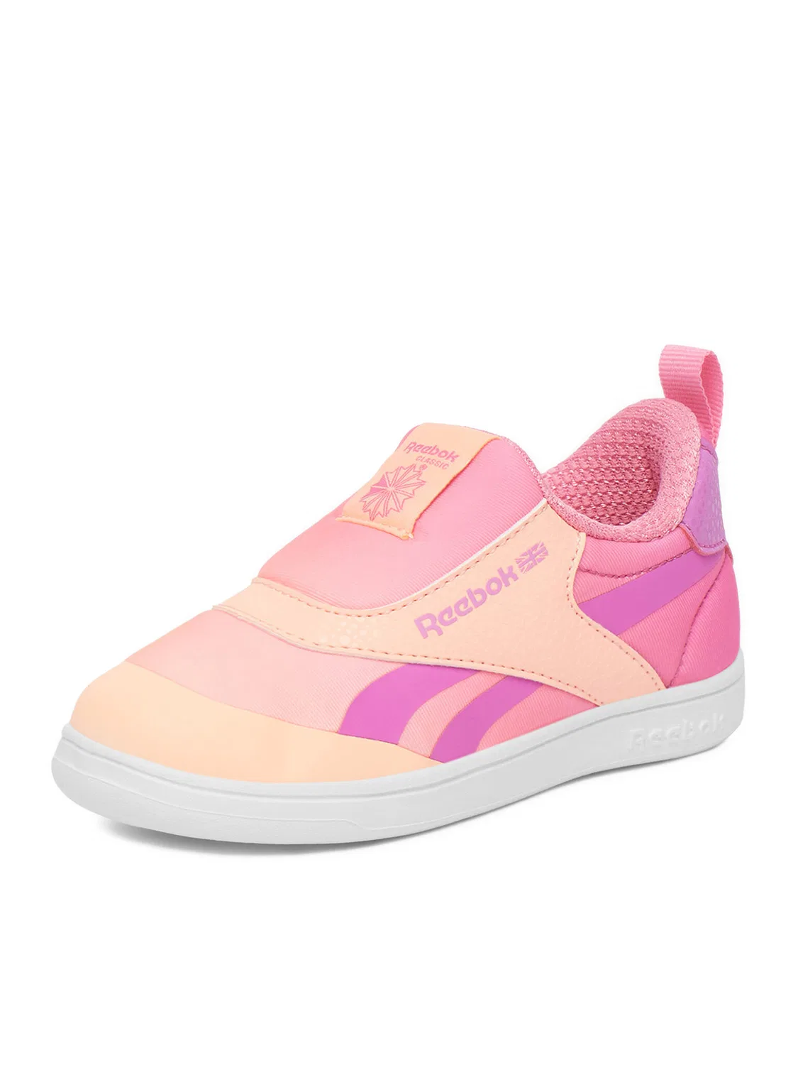 Кроссовки для девочки REVENGE SLIP-ON Reebok, розовый — фото 3
