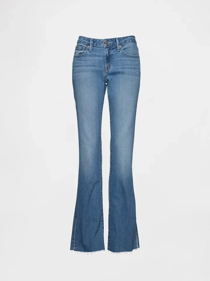 Женские джинсы Regular fit GAP, Light Blue — фото 3