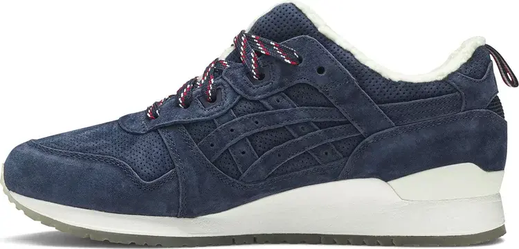 Кроссовки kith x moncler x gel lyte 3 'navy' Asics, синий — фото 4