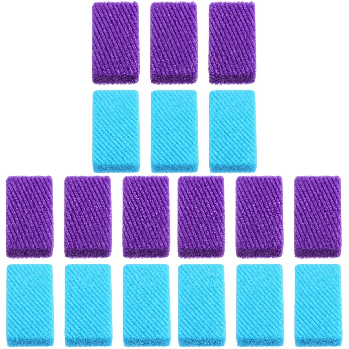 Пемза для педикюра, 18 шт, FRCOLOR, Random Colour X 3