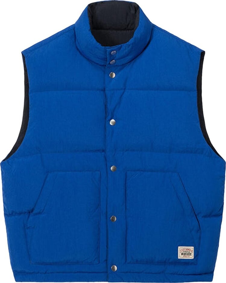 Жилет Stussy Reverse Down Workgear Vest 'Royal', разноцветный — фото 4
