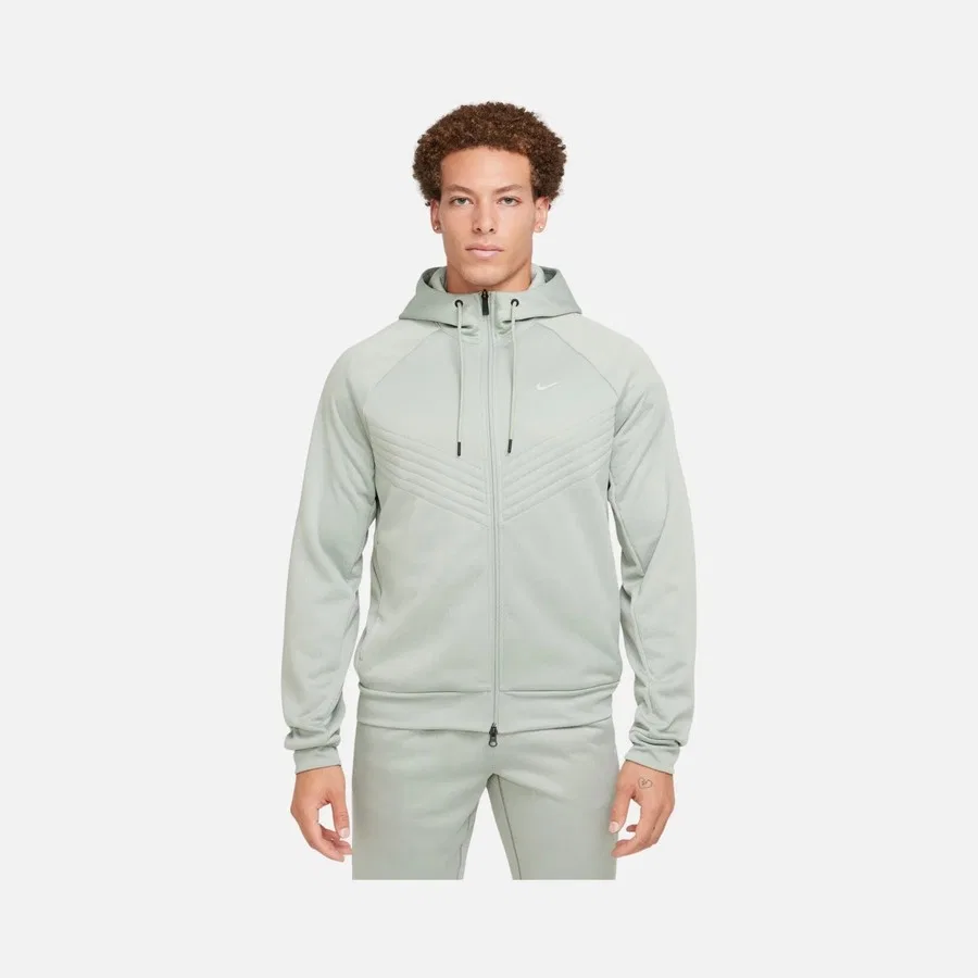 Мужской свитшот с капюшоном Therma-Fit Repel Therma Sphere Nike, Зеленый — фото 2