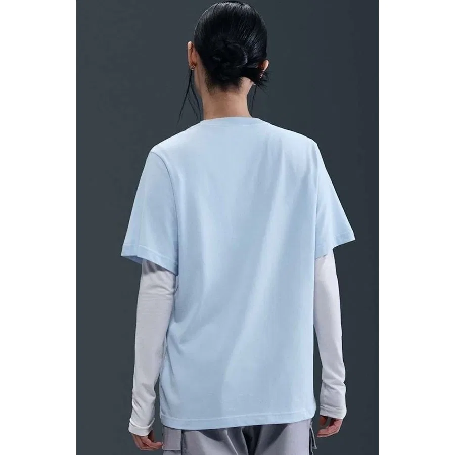 Футболка свободного кроя с коротким рукавом Nike Sportswear Essential Loose Fit, Синий — фото 3