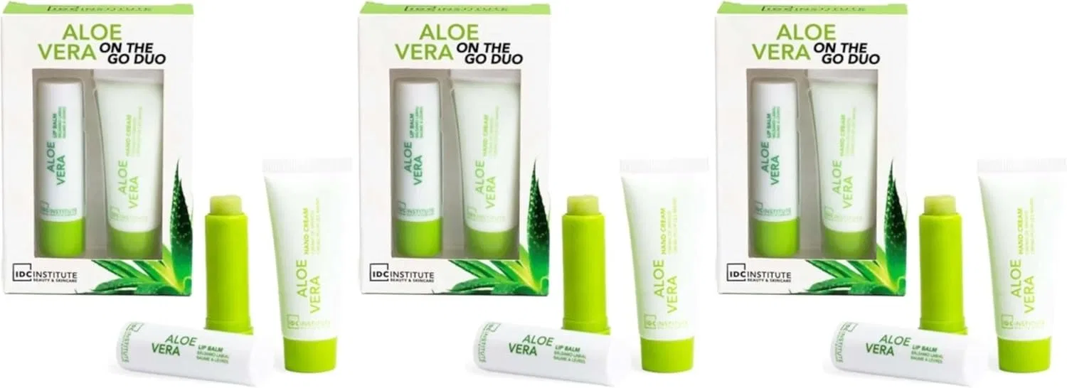Тонер для лица IDC INSTITUTE Aloe On The Go, 3 шт